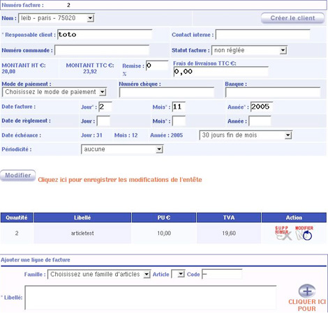 Logiciel de gestion commerciale et de stock - UNGI Facturier *