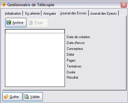 Gestionnaire de tlphonie d'ApiSoft Gestion Commerciale Huit