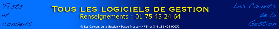 bandeau logiciel de gestion