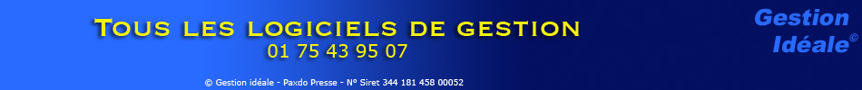 bandeau logiciel de gestion