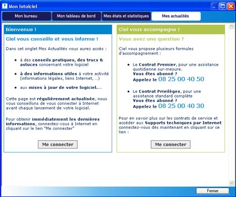 Ciel Compta Evolution: Bulletin d'informations - Excel et Word (2)