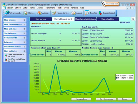 Ciel Compta, Gestion Commerciale, et Associations Evolution: Association d'un rpertoire  une fiche client ou article - Personnalisation de documents (3)