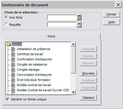 Ciel Paye 2007 : les documents administratifs