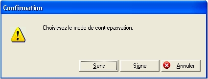 ciel compta 2005: mode de contrepassation