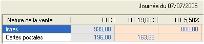 ebp comptabilité 2005 : répartition des ventes ebp comptabilité 2005 : répartition des ventes