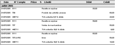 extrait d'un compte comptable d' ebp comptabilit 2005