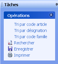 Les oprations dans EBP Gestion commerciale 2005