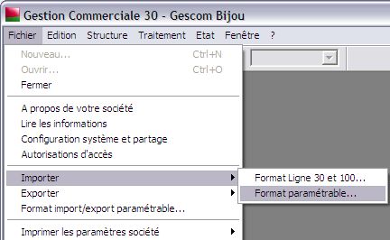 l'import paramtrable dans sage gestion commerciale 30 v12