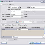 Ciel Facturation Facile: Recherche de donnes avec Trouvtoo * - Encaissement total ou partiel d'une facture - Tableau de bord et statistiques (5)