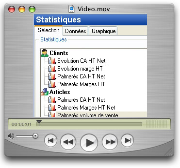 Video sur les statistiques d'EBP Devis et Facturation Flash 2005