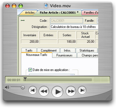 video nouveaux tarifs ebp gestion commerciale 2005