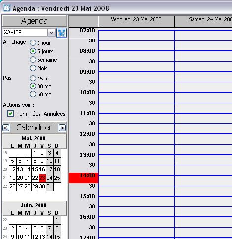 WaveSoft GRC * : Agenda individuel et de groupe, personnalis pour chaque collaborateur de l'entreprise (13)